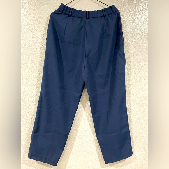 Vintage Navy Blue Trousers - Picture 5 of 5